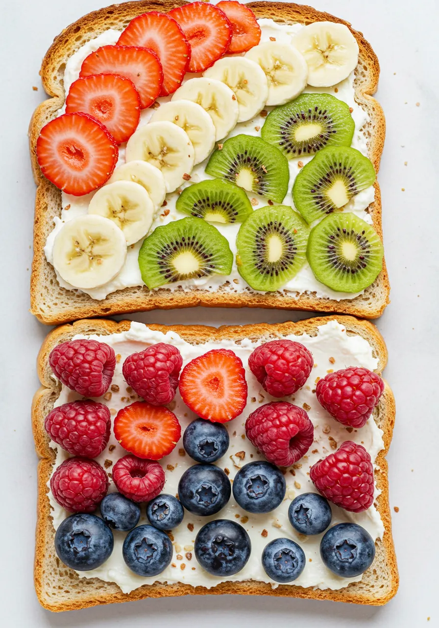 Rainbow Toast Yum